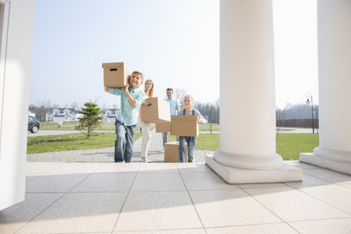 Payment and invoice details for a moving service