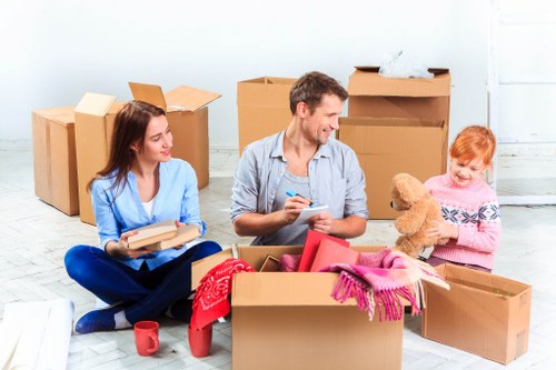 Unpacking service for a flat in Colliers Wood