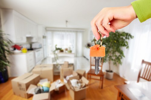 Careful packing and furniture handling for a Colliers Wood house move