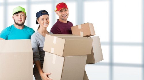 Removal team planning a home move in Colliers Wood