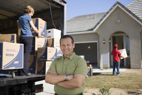 Local moving truck service for homes and flats in Colliers Wood