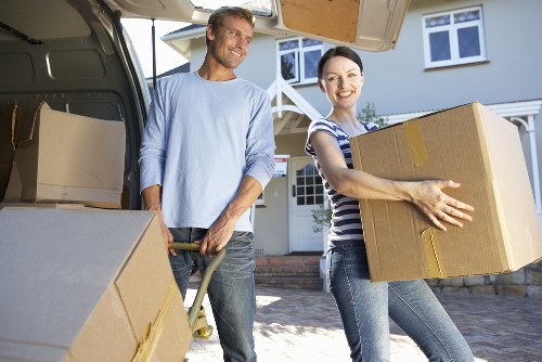 Organised packing supplies for fragile items and household moving in Colliers Wood